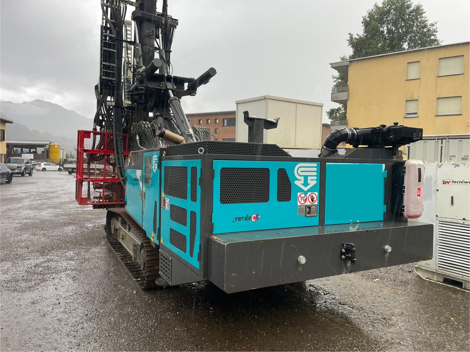 used drilling rig for micropiling anchors jet grouting CASAGRANDE C9XP2